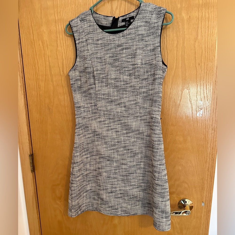 H & M fitted, lined dress.